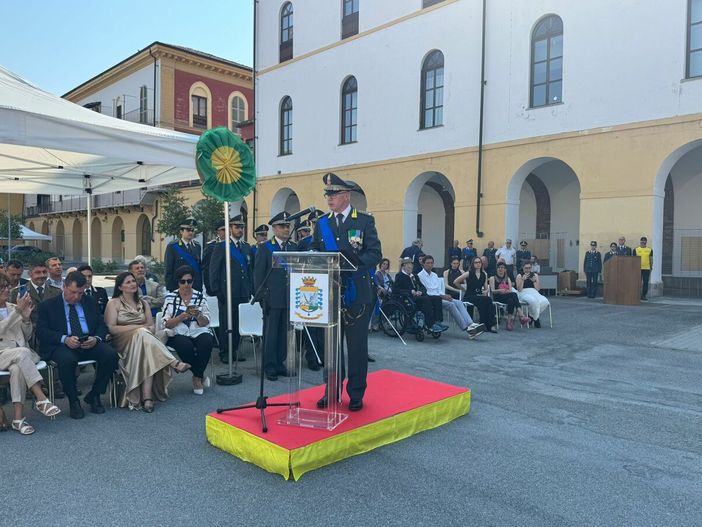 Il comandante Provinciale, Colonnello Andrea Alba, illustra i brillanti risultati del Corpo registrati sul territorio Il comandante Provinciale, Colonnello Andrea Alba, illustra i brillanti risultati del Corpo registrati sul territorio