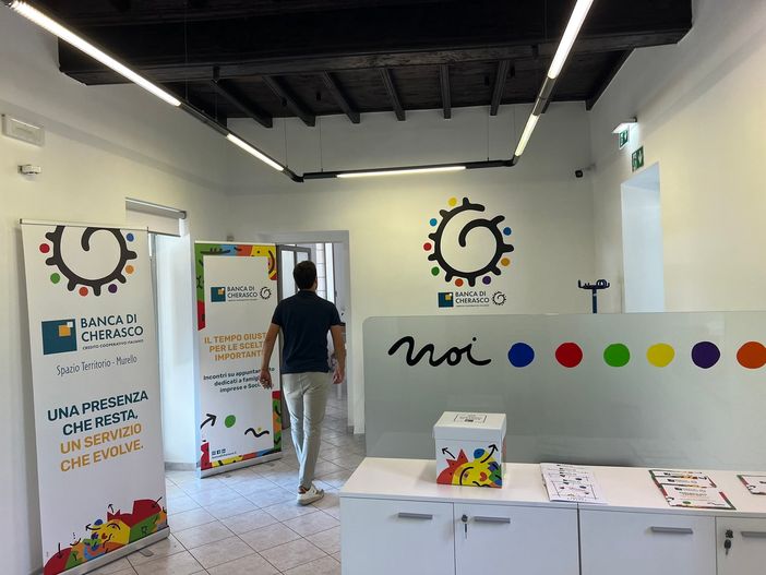 A Murello il nuovo “Spazio territorio” di Banca di Cherasco aperto per due pomeriggi la settimana A Murello il nuovo “Spazio territorio” di Banca di Cherasco aperto per due pomeriggi la settimana
