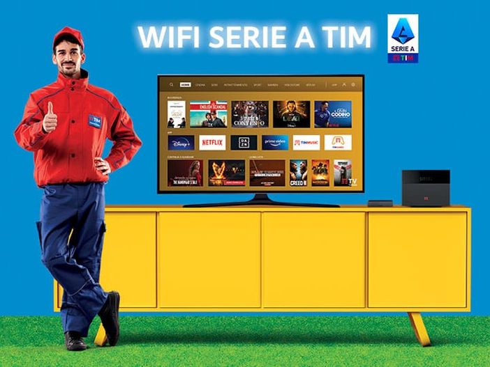 Tutta la Serie A e la Serie B, grazie al nuovo TIM VISION BOX