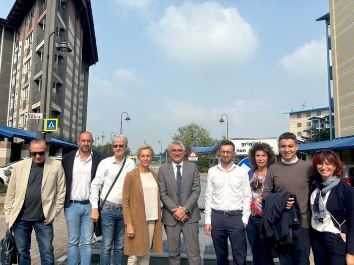 Alba, sopralluogo della Giunta in viale Masera. Si interviene sulla sicurezza del viale Alba, sopralluogo della Giunta in viale Masera. Si interviene sulla sicurezza del viale