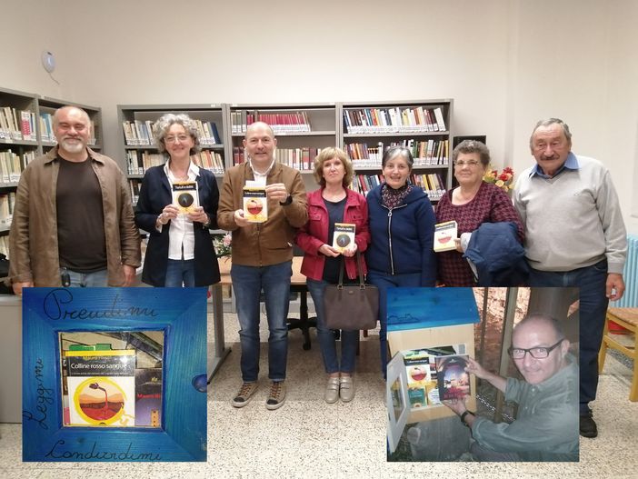 Belvedere diventa “bel leggere” per tutti: nella casetta dei libri di Alba le opere dello scrittore Mauro Rivetti