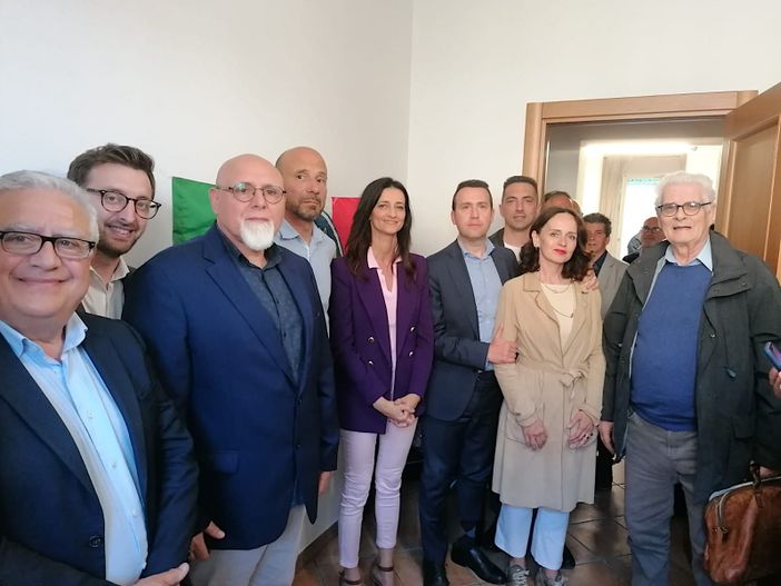 Da sinistra Pulitanò, Bolla, Luca, Tassone, Genta, Russo, Occelli, Barbero e Giordano e Chiarenza