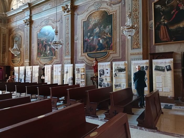 I pannelli della mostra sull'eccidio di Boves I pannelli della mostra sull'eccidio di Boves