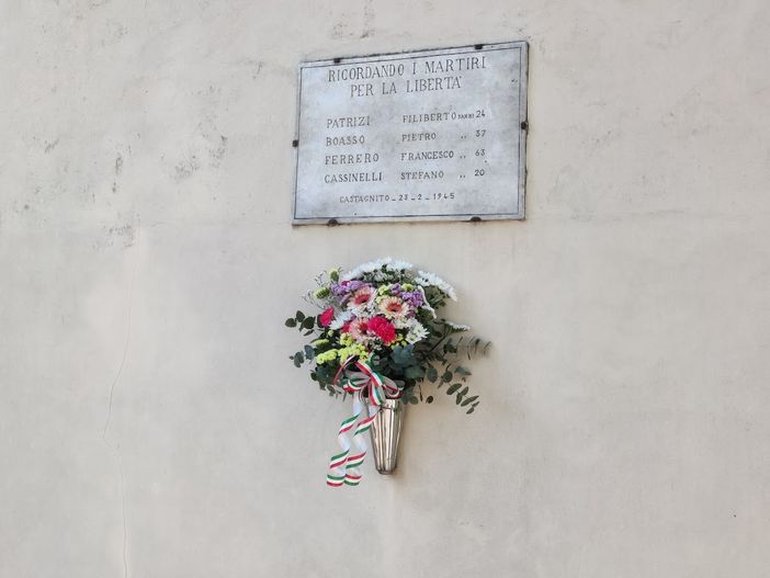 Celebrazioni e memoria nel Roero per la festa della Liberazione [GALLERY]