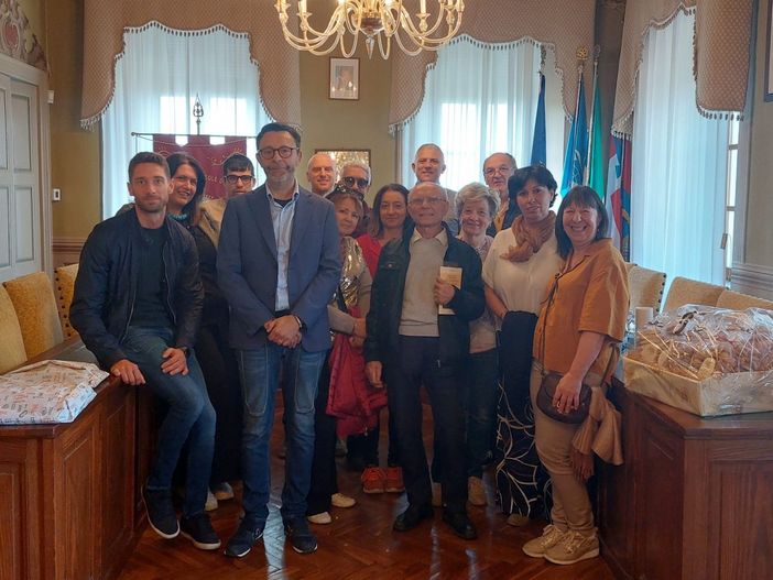 Delegazione di Saint Paul de Vence in visita a Ceresole d'Alba