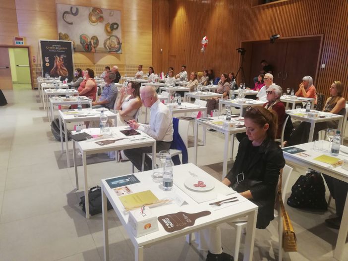 Un momento degli show cooking che vedono protagonisti il Prosciutto Crudo di Cuneo Dop e Salame Piemonte IGP