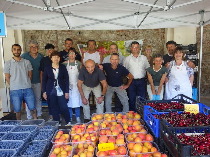 Alcuni produttori del Mercato della Terra di Bra