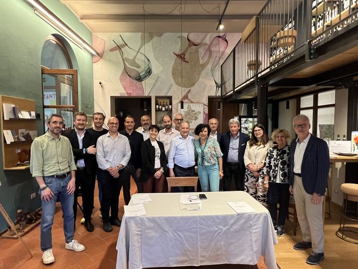 L'incontro tenuto nella sede di Canale