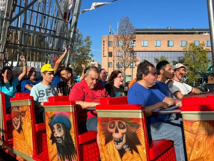 Al Luna Park di Alba sorrisi e festa per i diversamente abili di Langa e Roero