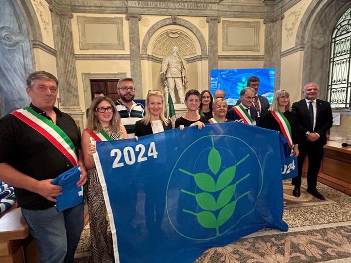 Il gruppo dei premiati piemontesi al Ministero della Cultura