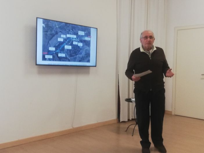 Il presidente Mallamaci durante l'incontro tenuto ieri Italia Nostra Bra Il presidente Mallamaci durante l'incontro tenuto ieri Italia Nostra Bra