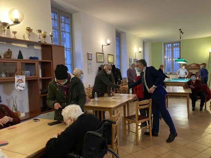 L'amministrazione albese ha incontrato gli anziani dei centri incontro