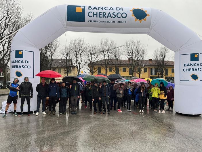 Marene Walk, un centinaio al via nonostante la pioggia battente Marene Walk, un centinaio al via nonostante la pioggia battente