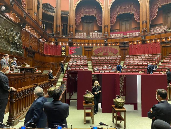 Alcune fasi dell'elezione del nuovo Presidente della Repubblica - Foto gentilmente concesse dall'onorevole Ciaburro