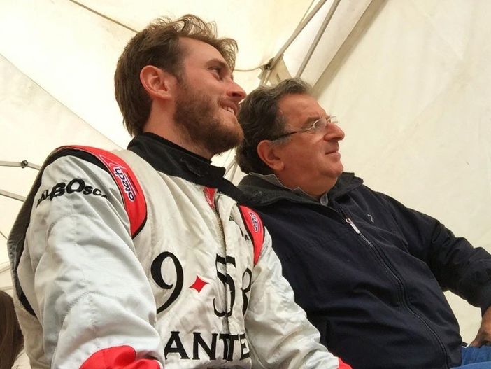 Roberto Bosca insieme al figlio Alessandro