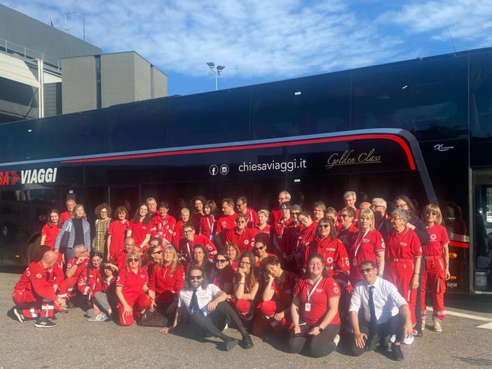 La Croce Rossa da Papa Francesco con 6 mila volontari piemontesi: “La nostra è un’umanità diffusa a favore delle persone vulnerabili”