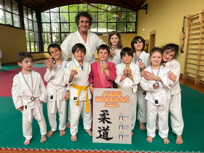 I giovani partecipanti al GP di Leinì