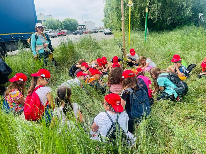 La scuola di Riva “in trasferta” a Bra al Bosco del Rotary