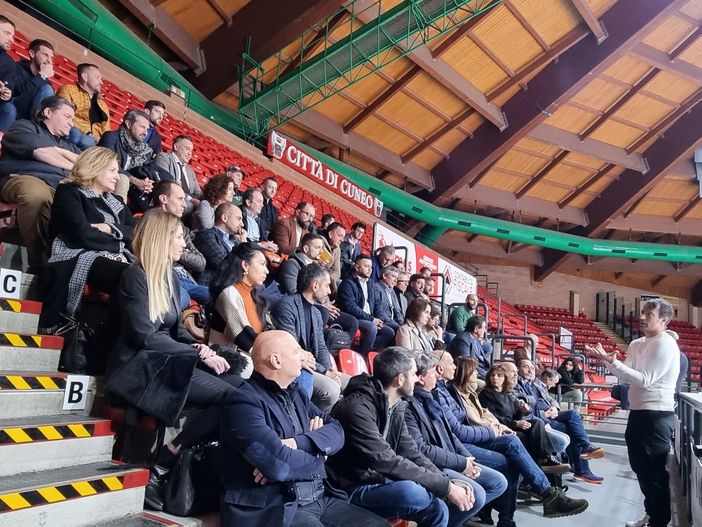Matteo Battocchio durante il Team Building Matteo Battocchio durante il Team Building