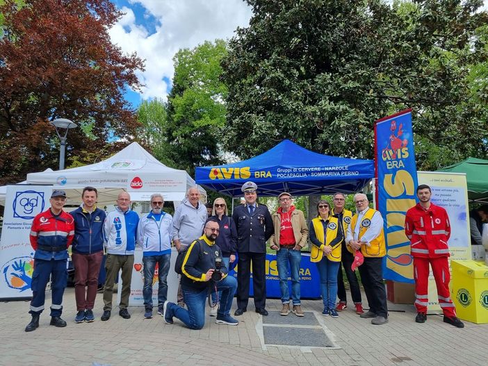 La Cittadella della salute di sabato 20 aprile, a Bra (foto di Maurizio Mangino)