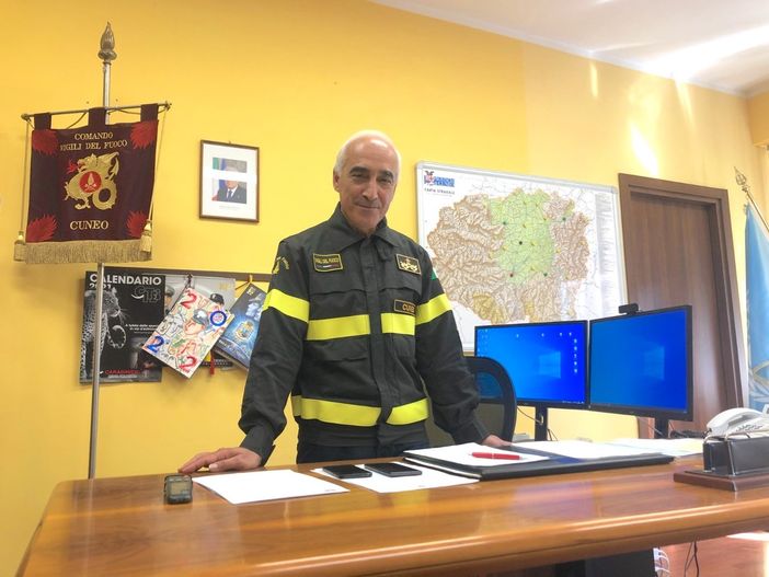 Un nuovo comandante per i Vigili del Fuoco della Granda: in servizio l’ingegner Corrado Romano Un nuovo comandante per i Vigili del Fuoco della Granda: in servizio l’ingegner Corrado Romano
