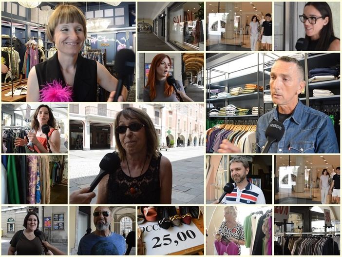 Caccia all'affare anche a Cuneo: da oggi al via i saldi estivi in tutta la Granda [VIDEO]