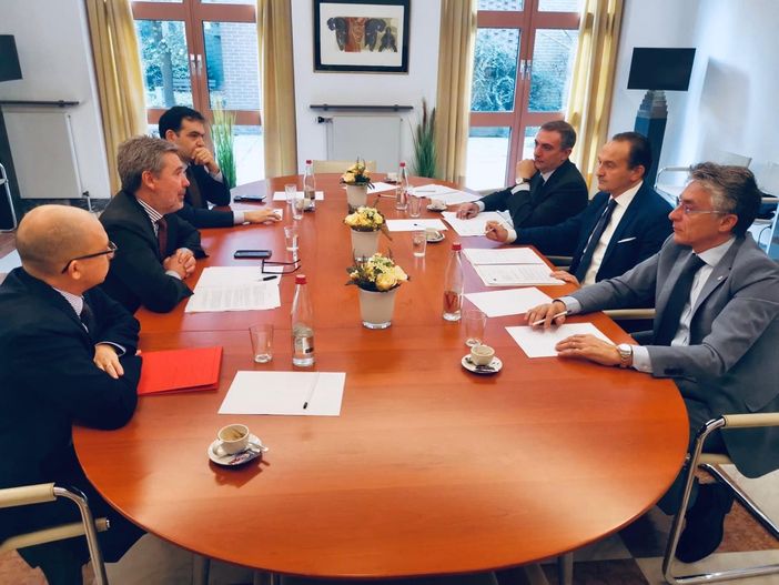 Ieri il confronto tra il governatore Cirio e i vertici della Rappresentanza italiana a Bruxelles