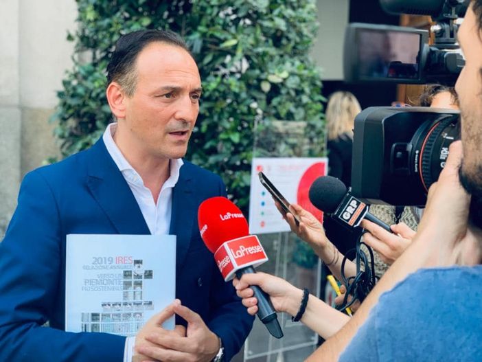 L'albese Alberto Cirio, presidente della Giunta regionale