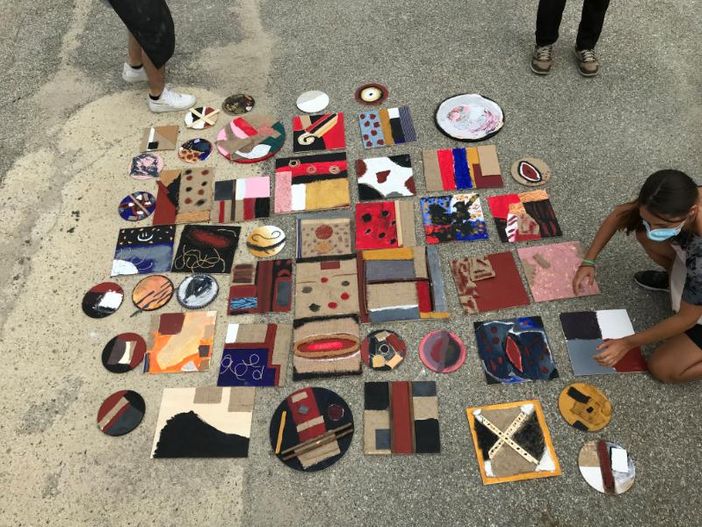 Govone: il progetto dedicato a Burri realizzato dagli studenti del liceo Pinot Gallizio di Alba