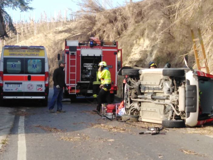 I soccorsi sul luogo dell'incidente