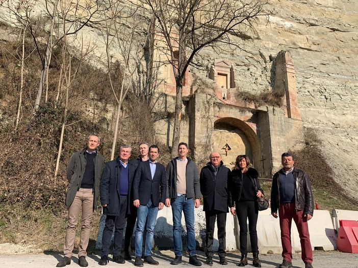 L'assessore regionale ai Trasporti in visita a Dogliani