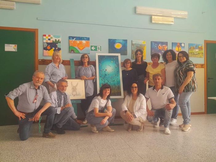 Gli ideatori dell’iniziativa artistica “Vita nell’arte”