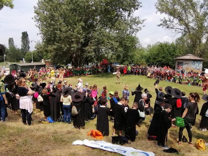 L'edizione 2019 della "Festa delle buone energie", iniziativa che fino allo scorso anno ha chiuso l'anno delle scuole primarie albesi