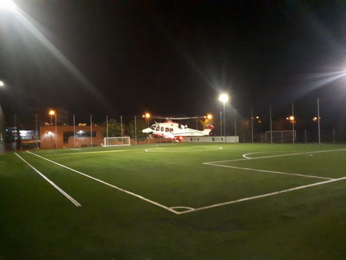 Bra, nuovamente operativa la piazzola dell’elisoccorso a Madonna Fiori