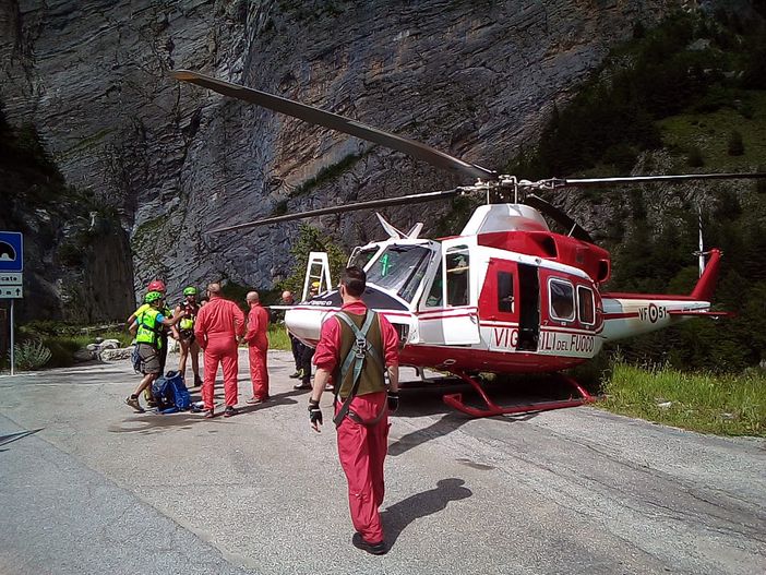 Recuperati in buone condizioni i due ventenni francesi bloccati in alta Valle Stura