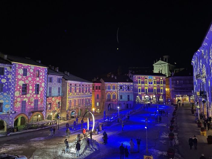 Il mapping natalizio 2022_Ph Arianna Pronestì