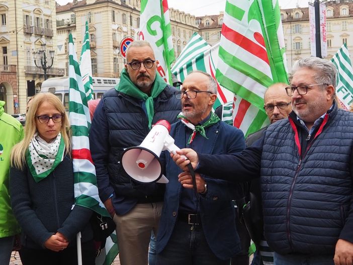 Manifestazione regionale contro il Ddl Sicurezza, grande partecipazione della Cisl Cuneo
