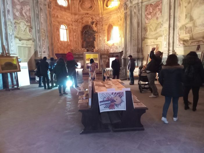 Già 2.500 i visitatori della mostra "Natale di Artista" di Govone Già 2.500 i visitatori della mostra "Natale di Artista" di Govone
