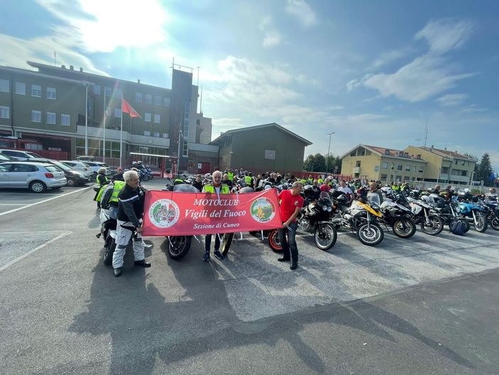 Cuneo ospita il Motoraduno nazionale dei vigili del fuoco: attesi in città 200 centauri