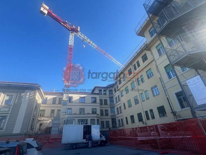 Lavori all'ospedale Carle di Cuneo - foto di repertorio Lavori all'ospedale Carle di Cuneo - foto di repertorio