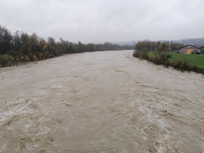 Bollettino Arpa delle 13: allerta rossa su valli Tanaro, Belbo e Bormida