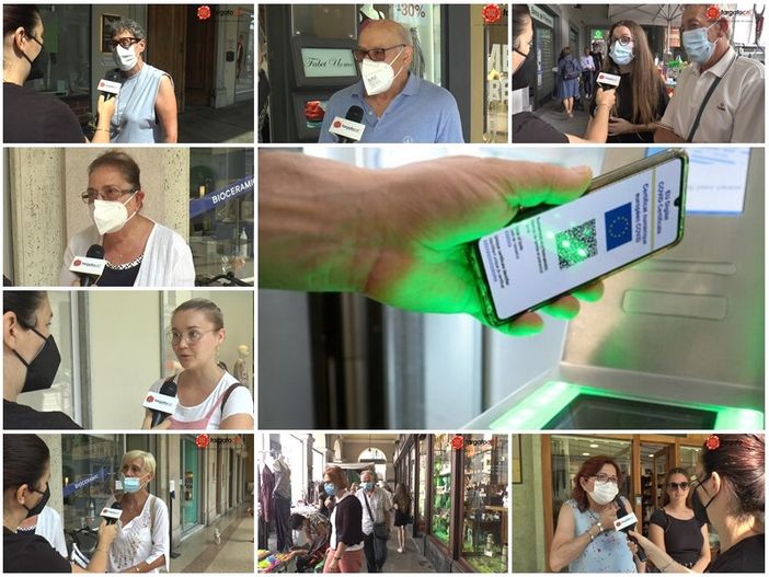 Decreto Green Pass tra salute pubblica e limitazione della libertà: l'opinione dei cuneesi (VIDEO) Decreto Green Pass tra salute pubblica e limitazione della libertà: l'opinione dei cuneesi (VIDEO)