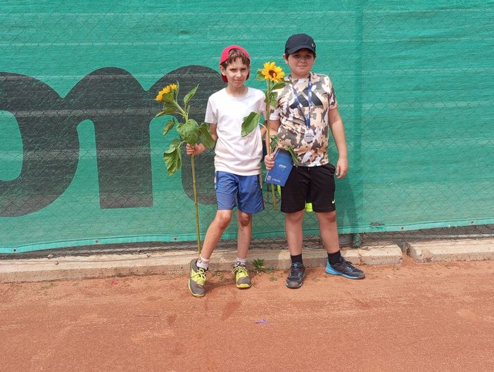 Ottimi risultati per i tennisti albesi Gioele Testa e Francesco Merlo al Master regionale Fitp Junior Program Ottimi risultati per i tennisti albesi Gioele Testa e Francesco Merlo al Master regionale Fitp Junior Program