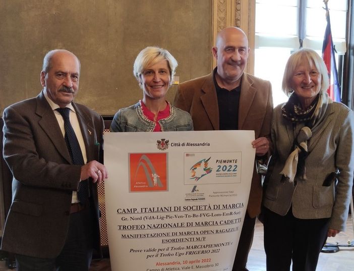 Marcia: Maurizio Damilano ed Elisa Rigaudo alla presentazione della 2^prova Nazionale del Campionato di Società
