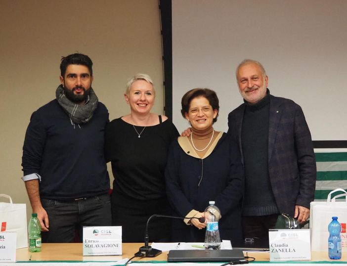 Massimo Digennaro, Claudia Zanella, Ivana Barbacci e Giorgio Bistolfi