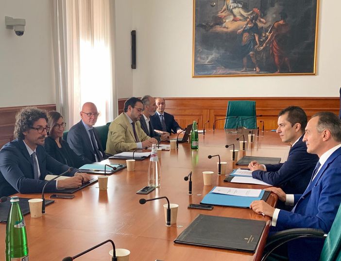 Il vertice a Roma tra Regione e Ministero Il vertice a Roma tra Regione e Ministero