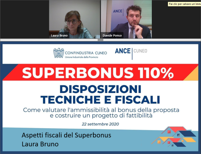Confindustria Cuneo e ANCE Cuneo focalizzate sul superbonus 110%