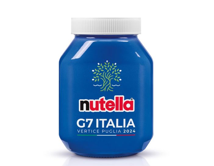 Lo speciale barattolo realizzato per il summit pugliese