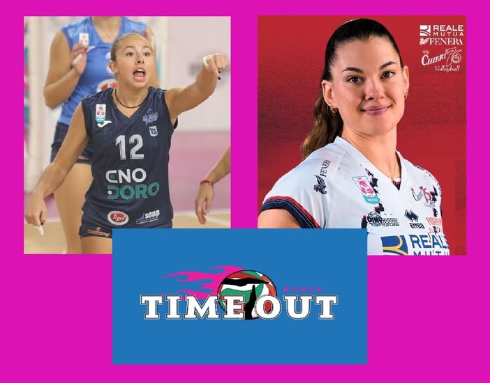 Questa sera (ore 21) ritorna TIME OUT WOMEN: ospiti Sofia Ferrarini e Luna Cicola