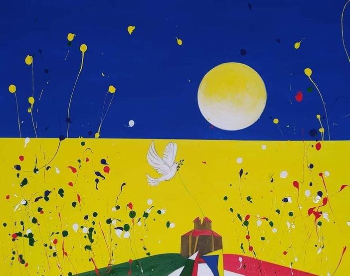 Bra: la pittura dipinge la poesia, Franco Gotta incontra Francesco Marchino Bra: la pittura dipinge la poesia, Franco Gotta incontra Francesco Marchino